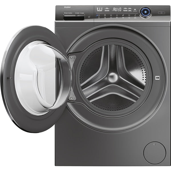 Masina de Spalat Rufe Frontala HAIER HW100-B14979, Steam, 10 kg, 1400rpm, Clasa A, Antracit