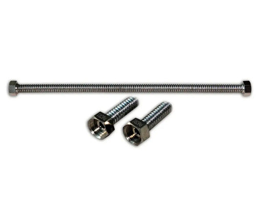 Racord Gofrat Pentru Apa Din Inox, 1/2"X1/2"X800mm