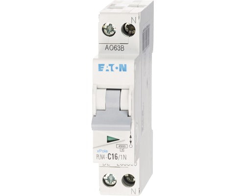 Disjunctor Electric Modular Eaton Xpole 1p+n 16a 4, 5ka, Curba C