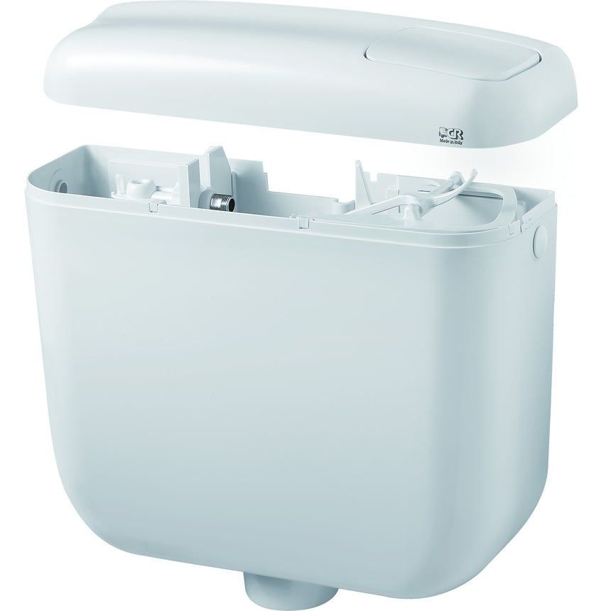 Rezervor wc CONCEPT 1 monobloc, actionare start-stop, alb