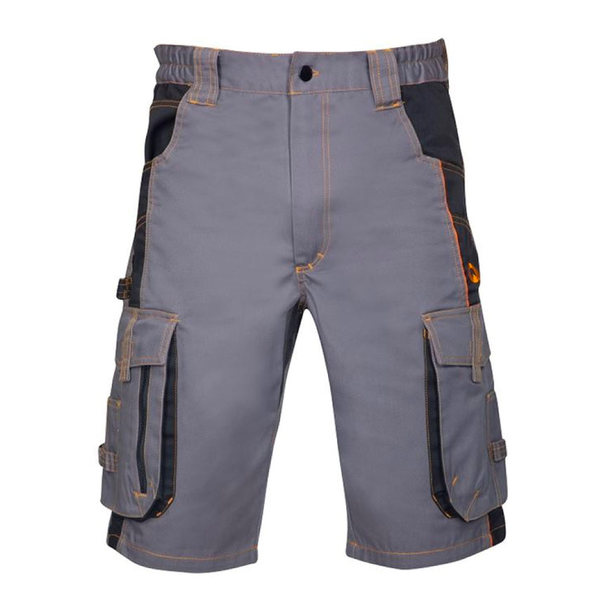 Pantaloni scurti de lucru culoarea gri-negru, Ardon VISION 56 NEGRU