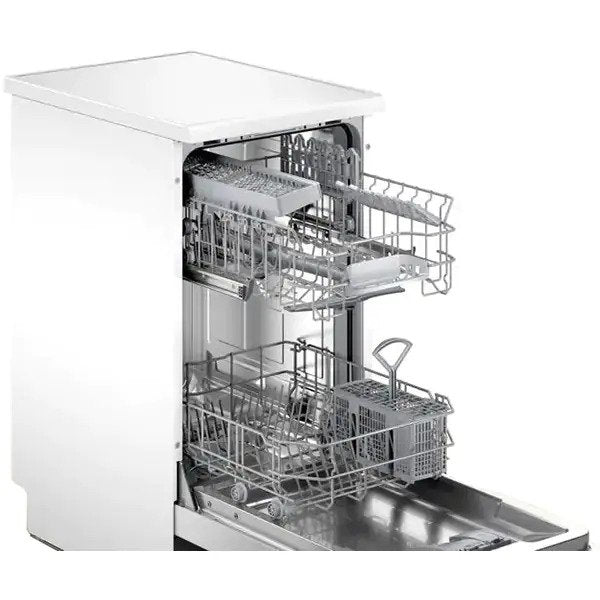 Masina de Spalat Vase BOSCH SRS2IKW04E, 9 Seturi, 6 Programe, 45 cm, Clasa F, Alb
