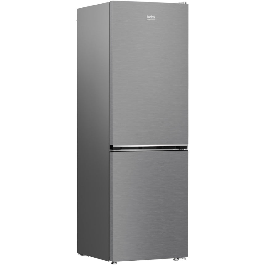 Combina frigorifica Beko B1RCNA364XB, 316 l, No Frost, AeroFlow, XXL Bottle holder, MaxStore, Clasa E, H 186.5 cm, Argintiu