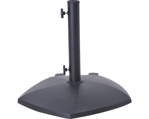 Suport Umbrela Garden Place Beton 55x55 Cm Negru