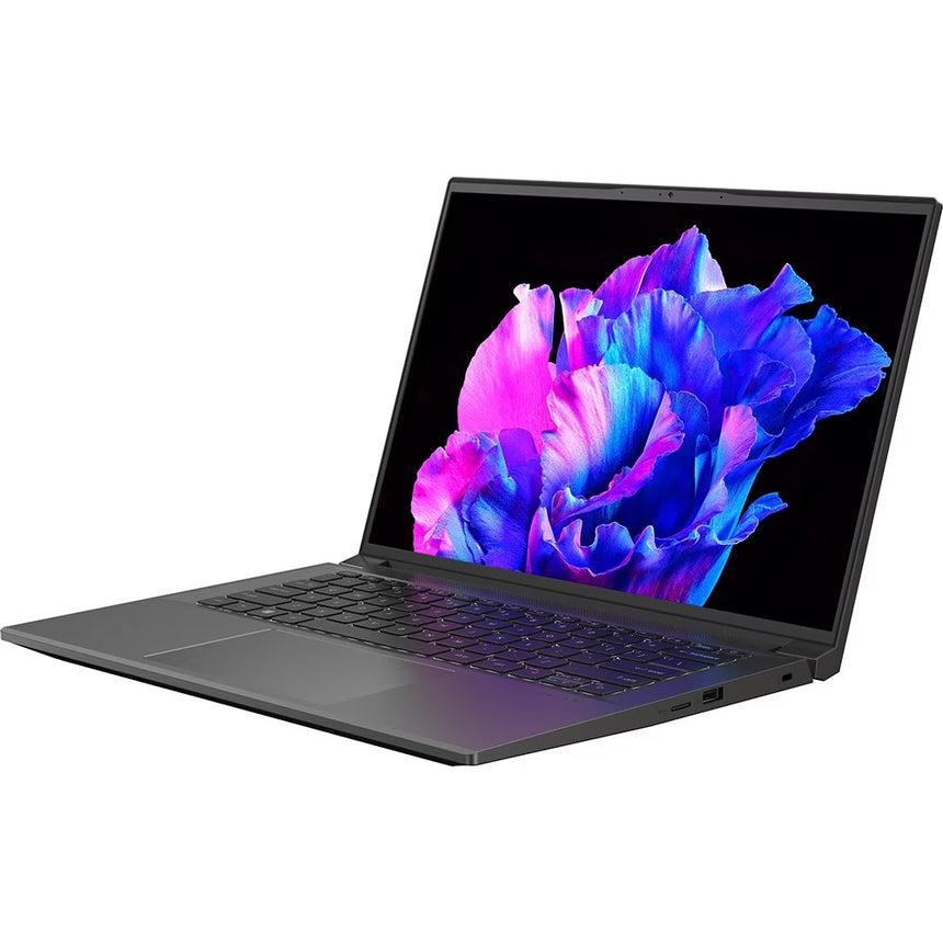 Laptop ACER Swift X SFX14-71G-792S, Intel Core i7-13700H pana la 5GHz, 14.5" WQXGA, 16GB, SSD 1TB, NVIDIA GeForce RTX 3050 6GB, Windows 11 Home, Gri