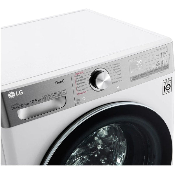 Masina de Spalat Rufe Frontala LG F6WV910P2EA, Wi-Fi, 10.5 kg, 1600rpm, Clasa A, Alb
