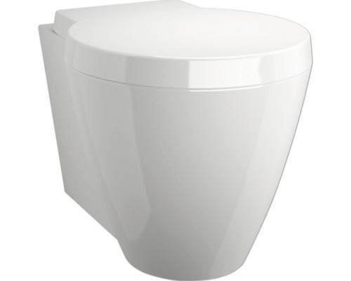 Vas WC BASANO Oreno cu capac de WC inclus, Alb
