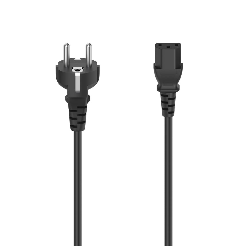 Cablu de alimentare Hama stecher cu impamantare - 3 pin IEC, 1.5 m
