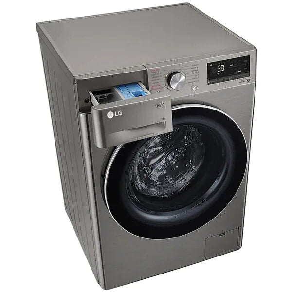 Masina de spalat rufe LG F4WV509S2TE, 1400 RPM, 9 kg, Clasa B (clasificare energetica veche Clasa A+++)