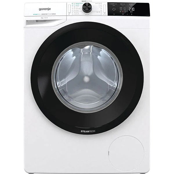 Masina de spalat rufe frontala GORENJE WEI84SDS, WaveActive, 8 kg, 1400rpm, Clasa A+++, Alb