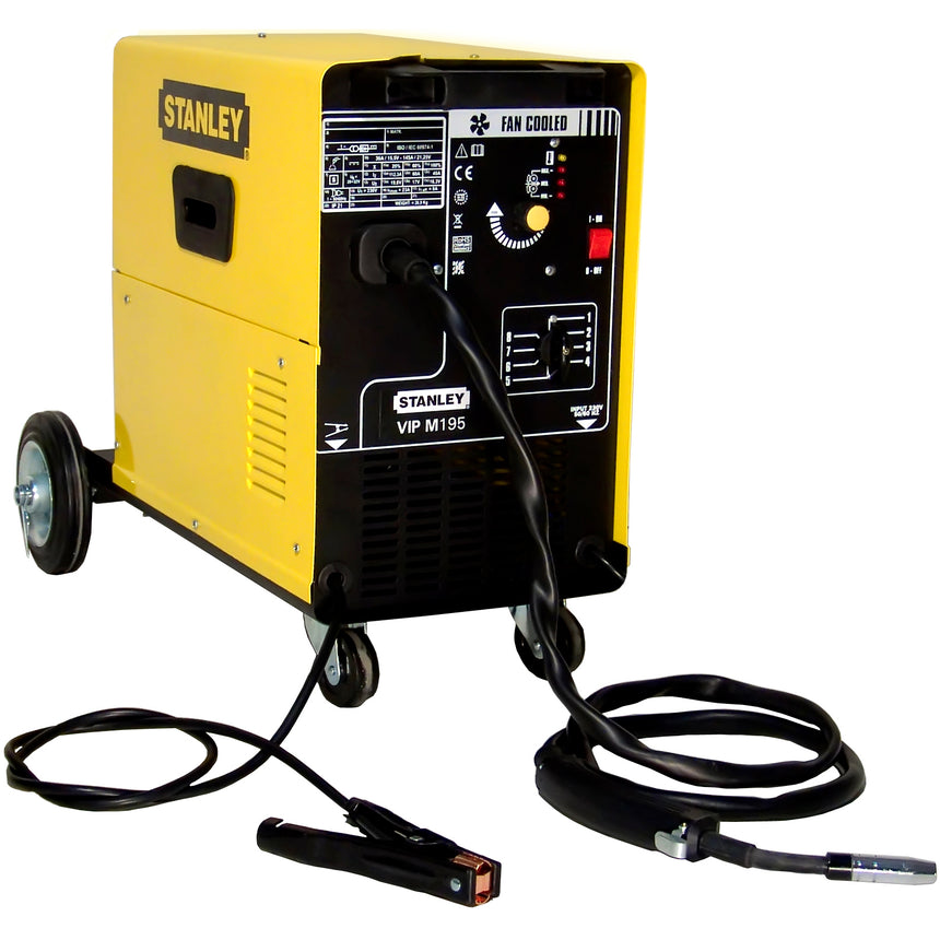 Aparat de sudura MIG-MAG Stanley VIPM195, 145 A, Electrod 0.6-0.9 mm