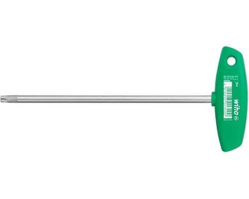 Cheie Tip T Cu Torx T9 Wiha 126 Mm, Crom-vanadiu, Maner Plastic
