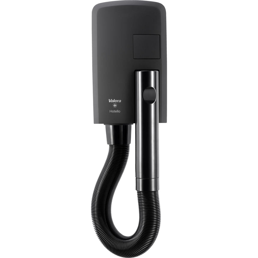 Uscator de par Valera Hotello Super AC 1400W, Negru mat