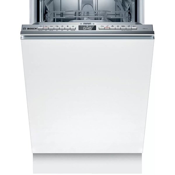 Masina de Spalat Vase Incorporabila BOSCH SPV4EMX60E, 10 seturi, 6 programe, 45 cm, Clasa D, Panou Comanda Inox