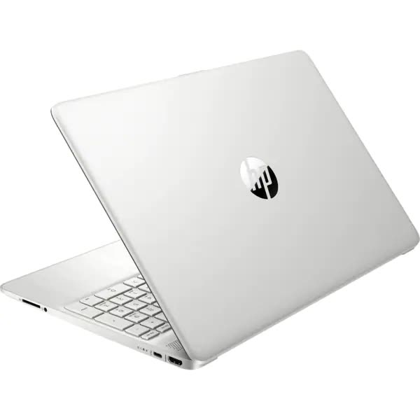 Laptop HP 15s-eq1076nq, AMD Athlon Silver 3050U pana la 3.2GHz, 15.6" HD, 4GB, SSD 256GB, AMD Radeon Graphics, Free DOS, Argintiu