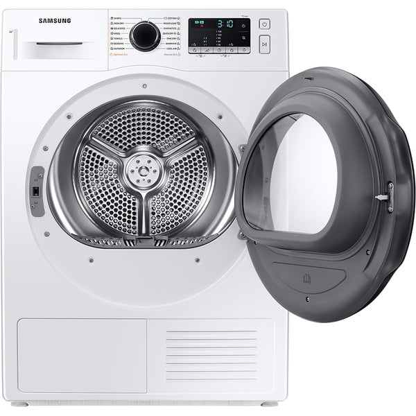 Uscator de Rufe SAMSUNG DV90TA020AE/LE, Pompa de Caldura, 9 kg, 14 Programe, Clasa A++, Alb