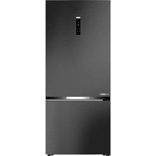 Combina Frigorifica GRUNDIG GKPN 67830 FXRW, No Frost Duo Cooling, 551 l, H 187 cm, Clasa D, Dark Inox