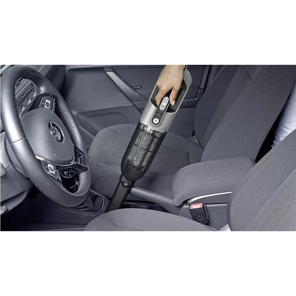 Aspirator fara fir, Bosch, BCH3P210, Flexxo 2 in 1, baterie Li-Ion de 21,6 V, timp de functionare 50 de minute, depozitare incorporata pentru accesorii, Gri