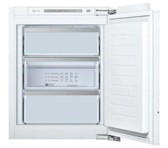 Congelator incorporabil NEFF GI1113FE0, 72 l, H 71.2 cm, Clasa A++, Alb