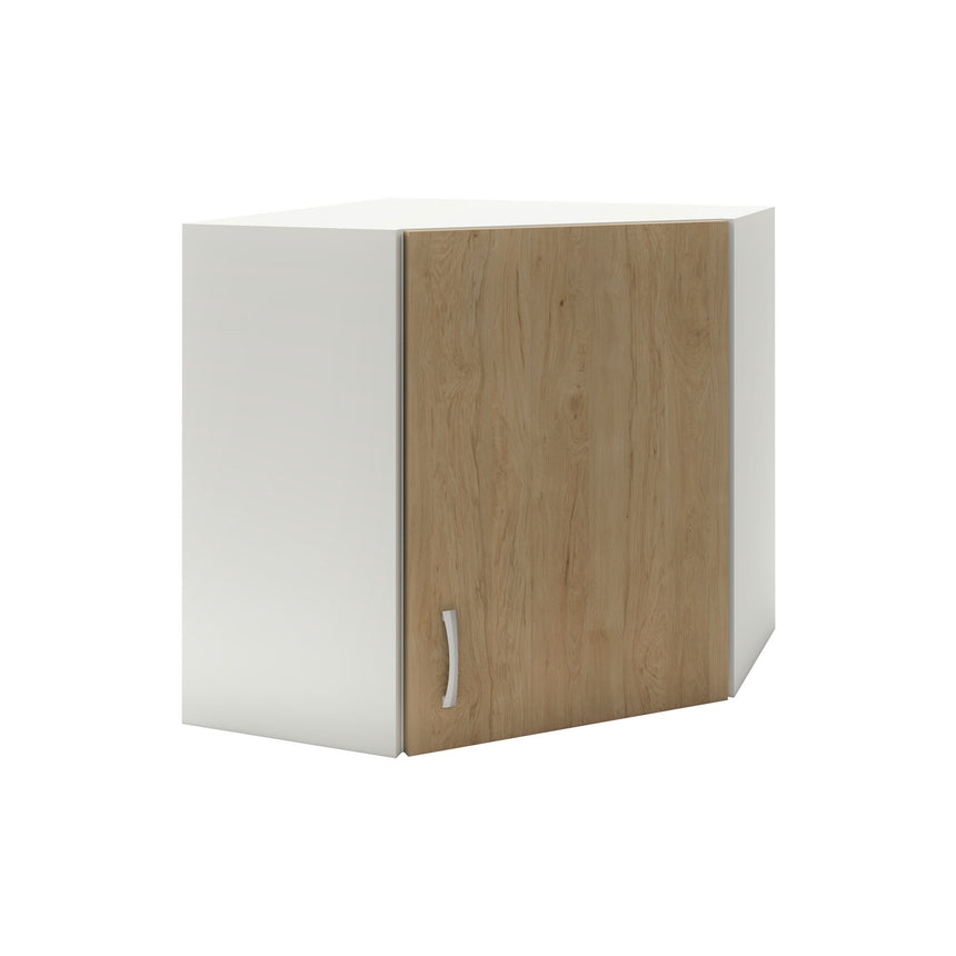 Corp Superior Colt haaus Karo, Lemn Natural/Alb, 60 x 60 x 60 cm