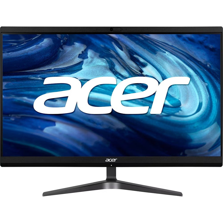 Sistem PC All in One ACER Veriton Z2594G, Intel Core i3-1215U pana la 4.4GHz, 23.8" Full HD, 8GB, SSD 512GB, Intel UHD Graphics, Free DOS, Negru