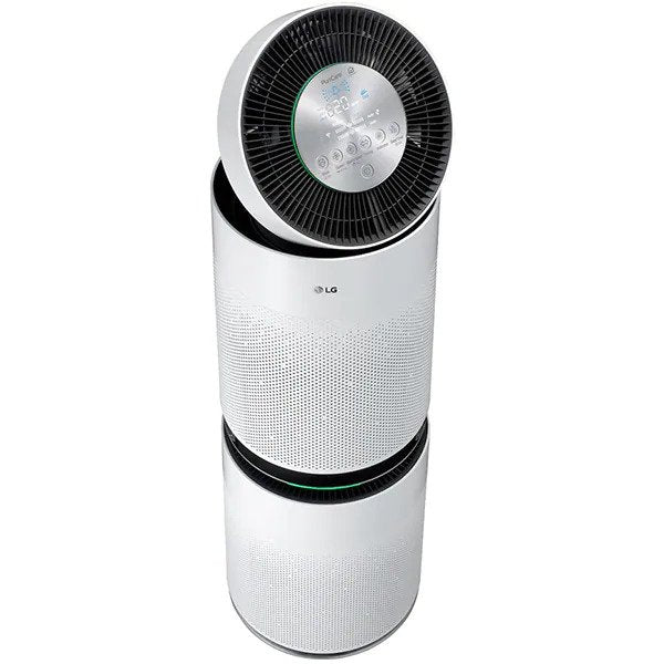 Purificator de aer LG PuriCare AS95GDWV0, 91mp, Senzor PM 1.0, SmartThinQ, WiFi, Filtru HEPA, Clean Booster, Alb