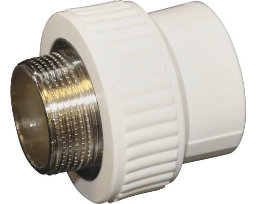 Racord Ppr Alb Cu Filet Metalic Exterior 40x1 1/4”