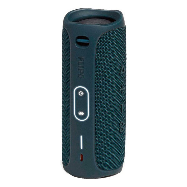 Boxa Portabila Wireless JBL FLIP5, Bluetooth, PartyBoost, USB C, Powerbank 4800mAh, Impermeabila IPX7, Bleumarin