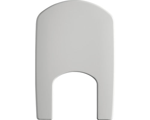 Capac bideu Gala Smart duroplast, inchidere simpla, alb 50x36 cm