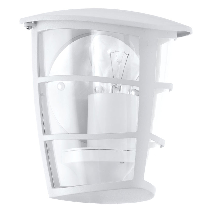 Aplica exterior ALORIA, 93403, alb, 1x60W E27, IP44