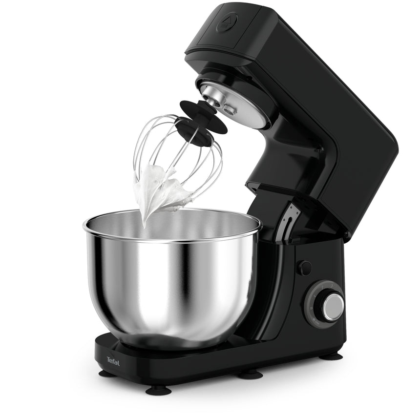 Robot de bucatarie TEFAL Equinox QB15E838, capacitate bol 4.8 L, 800 W, 6 trepte viteza, capacitate 1.8KG, negru