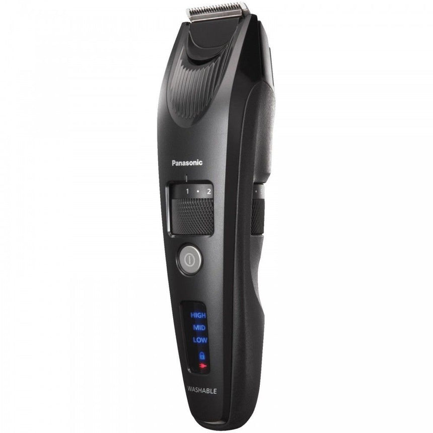Trimmer Panasonic ER-SB40-K803, lavabil, motor liniar de mare viteza, 1-10mm, 19 de trepte, accesoriu pentru finisare precisa, Li-ion, Negru
