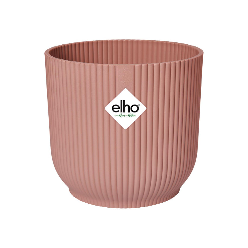 Masca ghiveci Vibes Fold 18cm rotund, culoare roz