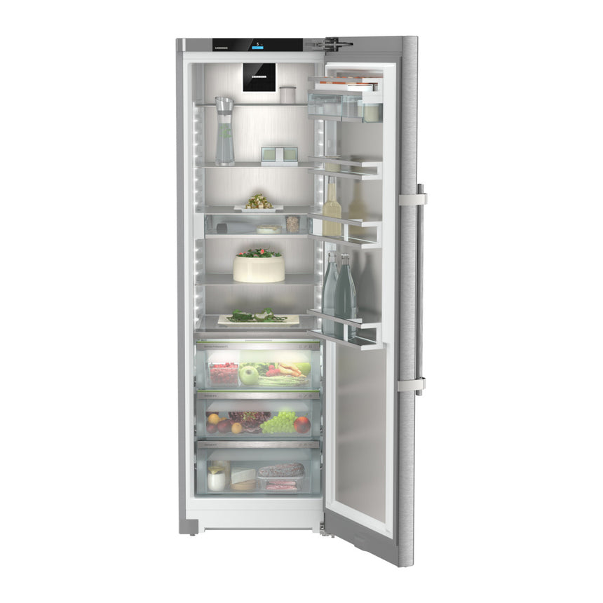 Frigider Liebherr SRBstd 529i Peak, BioFresh, 387 l, Clasa D, H 185.5 cm, SmartSteel, Inox