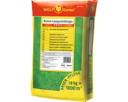 Ingrasamant Pentru Gazon Wolf-garten Profi De Lunga Durata 18 Kg