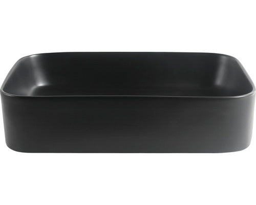 Lavoar pe Blat Jungborn Three 50x35 cm Negru
