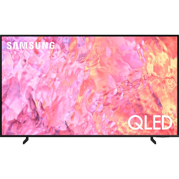 Televizor QLED Smart SAMSUNG 55Q67C, Ultra HD 4K, HDR, 138 cm, Clasa F, Negru