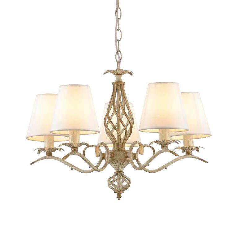 Lustra Treviso 5, E14, 5x40W, Auriu patinat, Klausen