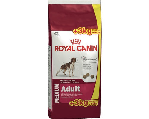 Hrana Uscata Pentru Caini Royal Canin Shn Medium Adult, 15+3 Kg