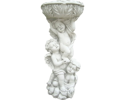 Statuie 3 Ingeri, 28.5 X 28.5 X 62 Cm, Gri