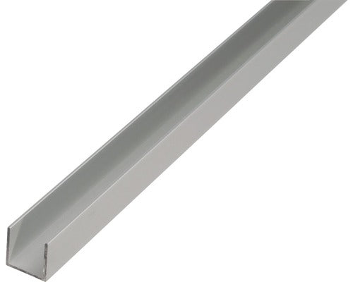 Profil Aluminiu Tip U Kaiserthal 20x20x20x1, 5 Mm, Lungime 2m, Eloxat