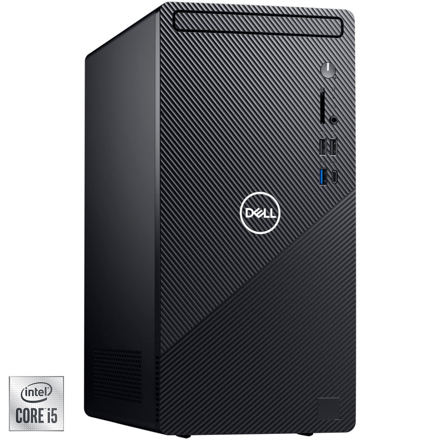 Sistem Desktop Dell Inspiron 3891 cu procesor Intel® Core™ i5-10400 pana la 4.30 GHz, Comet Lake, 8GB DDR4, 1TB HDD + 256GB SSD, Intel® UHD Graphics 630, Windows 11 Home
