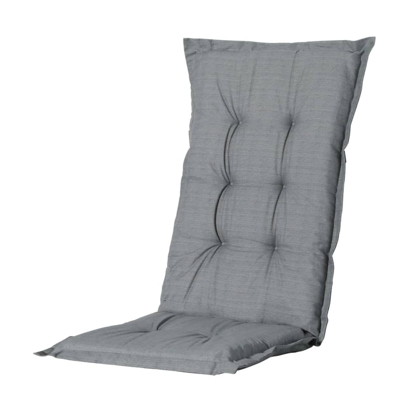 Perna de scaun cu spatar inalt Basic Madison, gri, 123x50 cm, 1.24 Kg