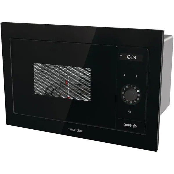 Cuptor cu microunde incorporabil GORENJE BM235SYB, 23 l, 900 W, Negru