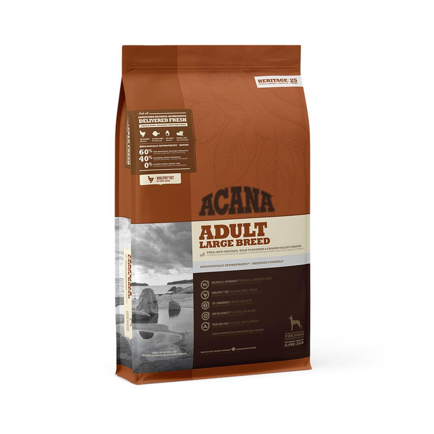 Hrana Uscata Fara Cereale Caini, ACANA Dog Adult Large Breed, L-XL, Pui, 11.4kg