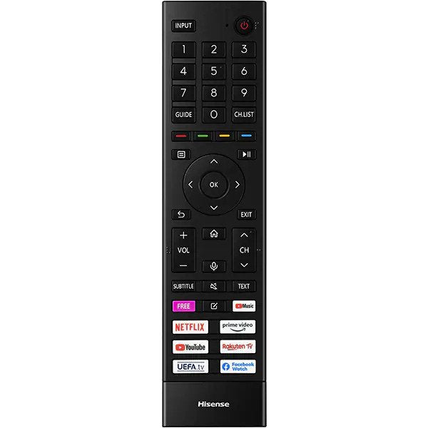 Televizor LED Smart Hisense 65A6G, Ultra HD 4K, 164cm, Clasa G, Negru
