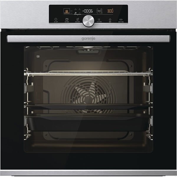 Gorenje BOS6747A01X Cuptor incorporabil, AutoBake, Preincalzire rapida, 77L, clasa energetica C, Inox