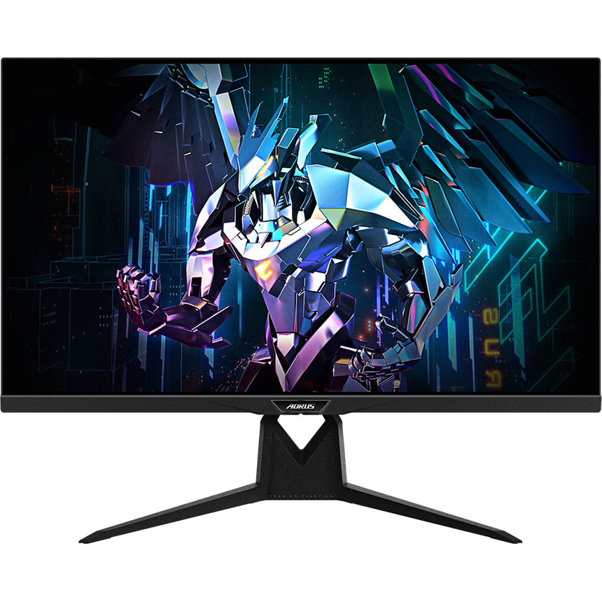 Monitor Gaming LED IPS GIGABYTE AORUS FI32Q 31.5", QHD (2560x1440), 165Hz (O.C. 170H), 1ms, AMD FreeSync™ Premium Pro, VESA Display HDR400/HLG, RGB Fusion 2.0, USB, 2x HDMI, Display Port, Pivot, VESA, negru