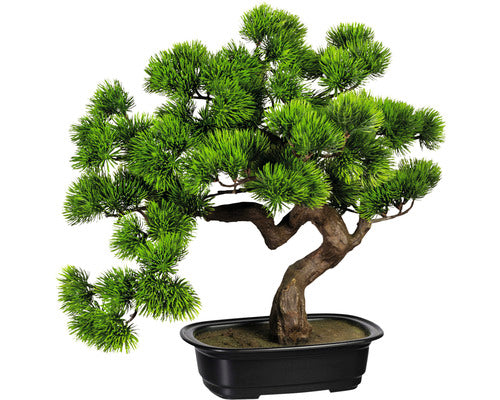 Planta Artificiala Bonsai Kiefer In Ghiveci H40 Cm Verde