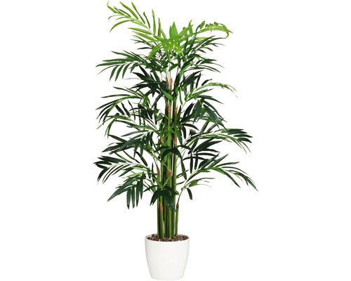 Palmier Artificial Bambus In Ghiveci H 100 Cm Verde